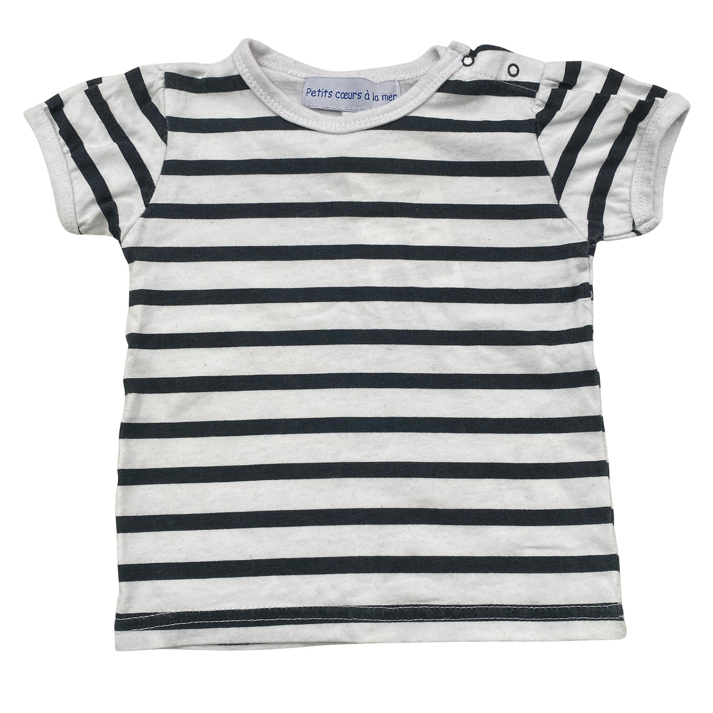 Unisex Petits Coeurs à la mer - T-paita, koko 80 - 86 -  (1)