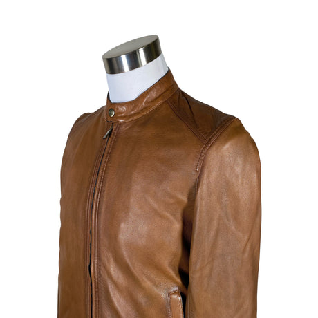 Unisex Massimo Dutti - Nahkatakki, koko M -  (2)