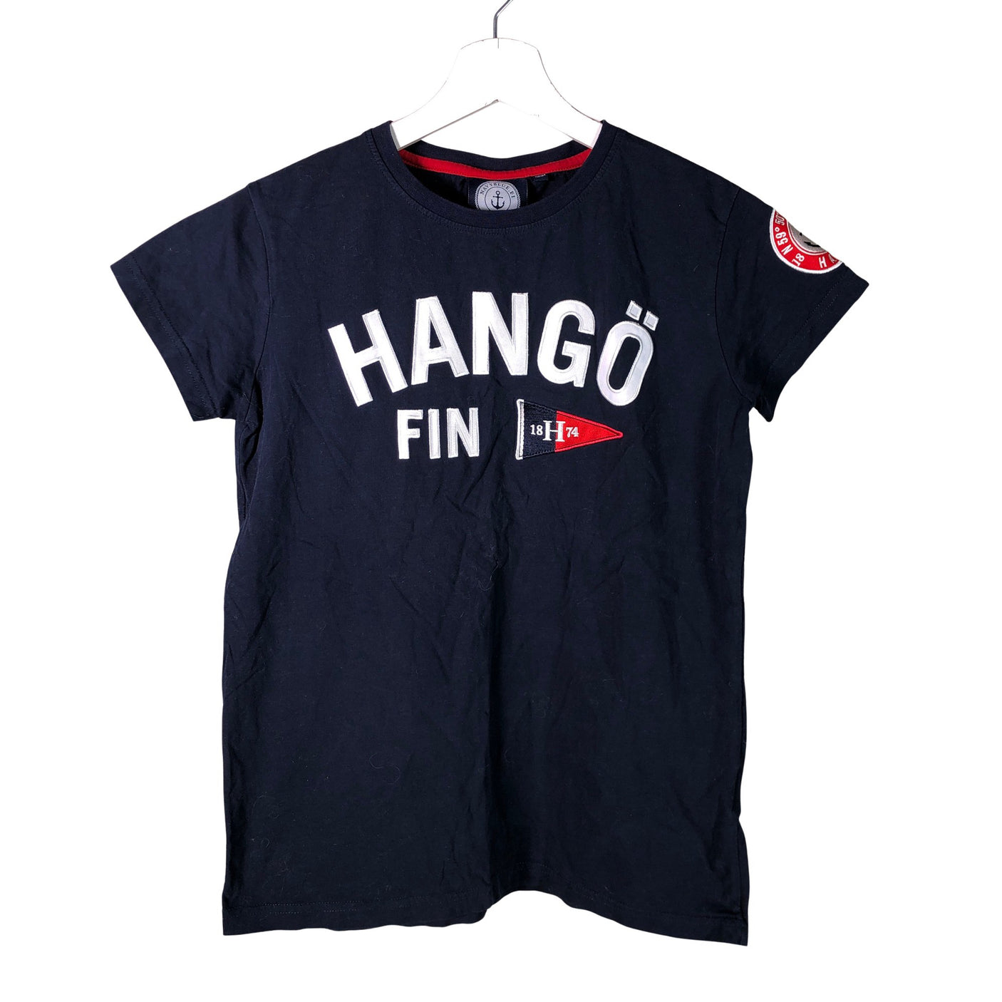 Unisex Navy Blue - T-paita, koko 158 - 164 -  (1)