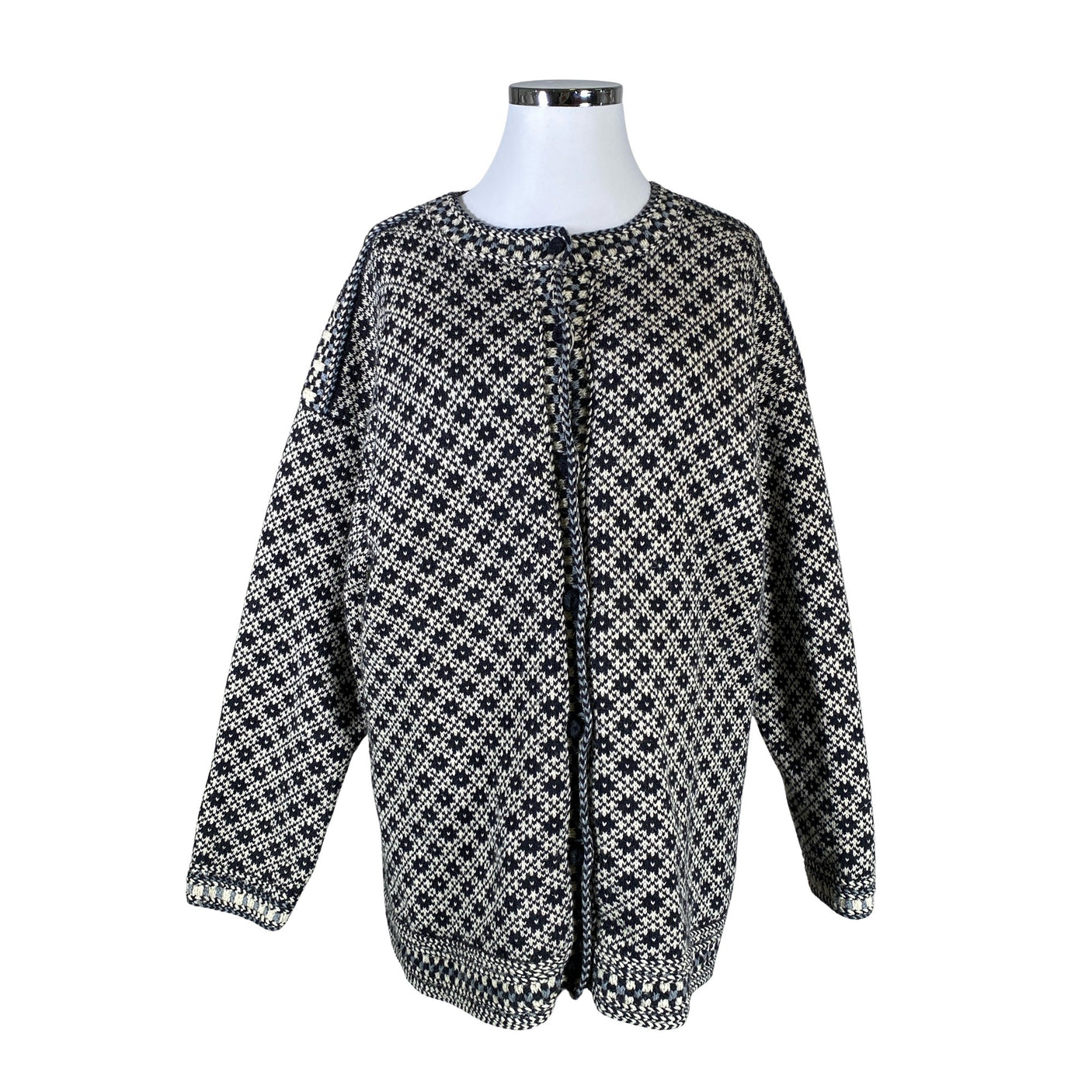 Unisex Handmade - Neuletakki, koko 44 -  (1)