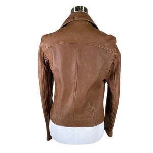 Unisex Massimo Dutti - Nahkatakki, koko 36 -  (3)