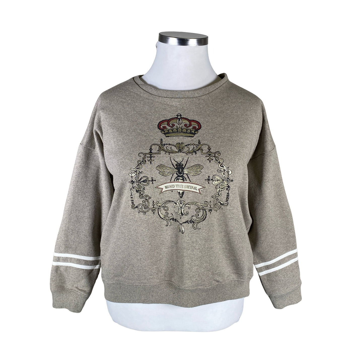 Unisex Cream - Collegepaita, koko 42 -  (1)