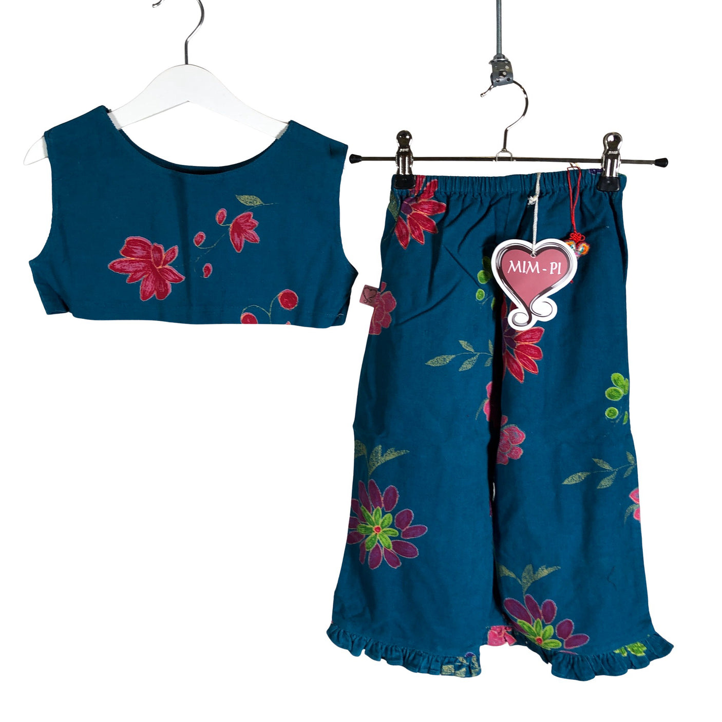 Unisex Mim-Pi - Kangashousut, koko 122 - 128 -  (1)