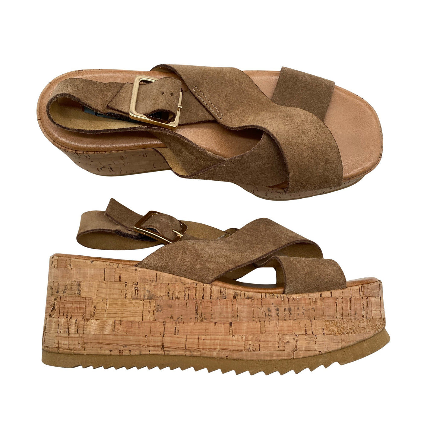 Unisex A Pair - Kiilakorkosandaalit, koko 38 -  (1)