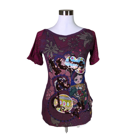Unisex Desigual - T-paita, koko 38 -  ()