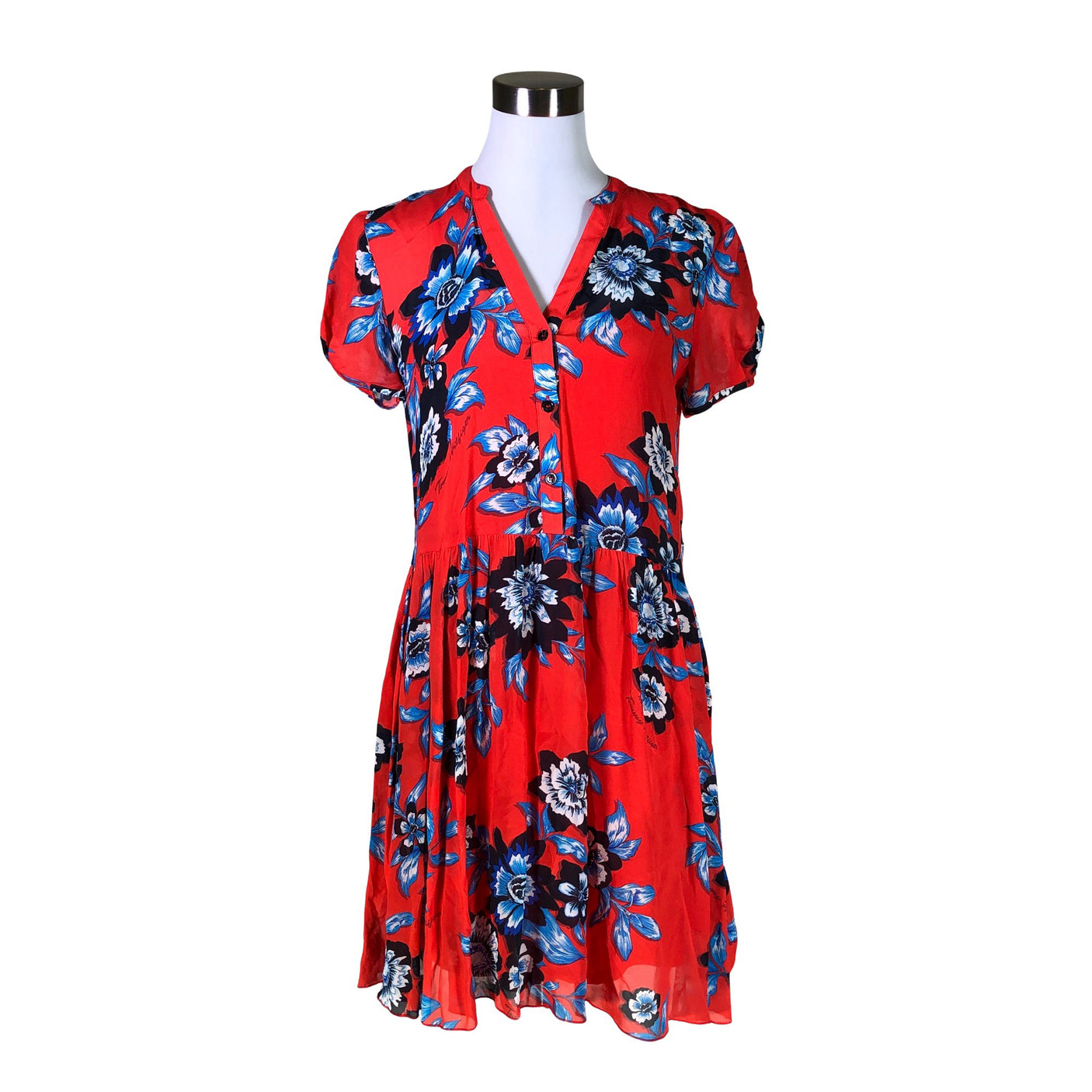 Unisex Tommy Hilfiger - Sifonkimekko, koko 34 -  (1)