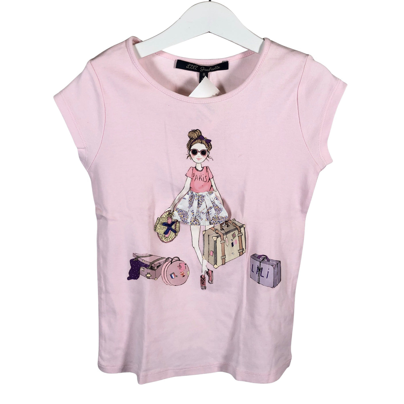 Unisex Lili Gaufrette - T-paita, koko 128 - 134 -  (1)
