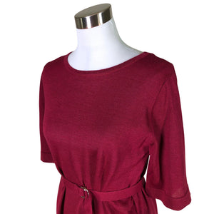 Unisex Alpa - Kootud kleit, suurus 36 - Veinipunane (3)