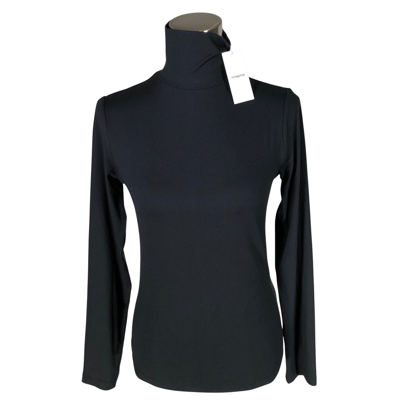 Unisex Ninepine - Trikotaažist pluus, suurus 38 - Must (1)