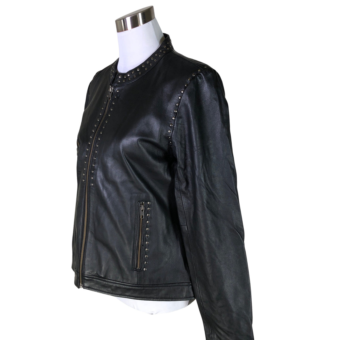 Unisex Fransa - Nahkatakki, koko 40 -  (3)