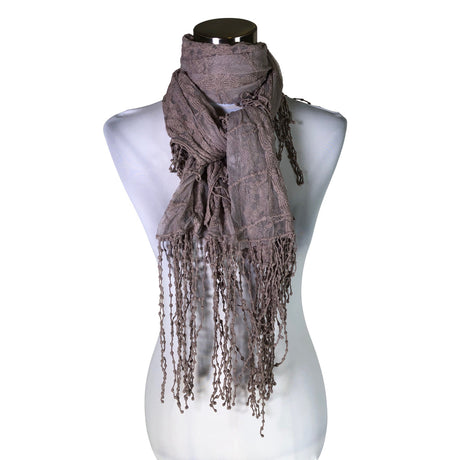 Unisex Cream - Huivi, koko Midi -  ()