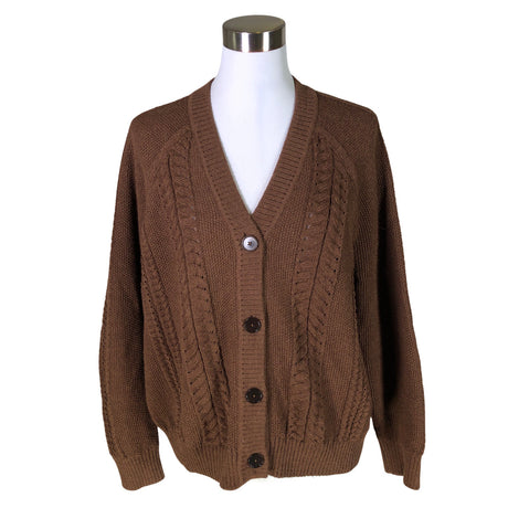 Unisex Alpa - Kardigan, suurus 40 - Pruun ()