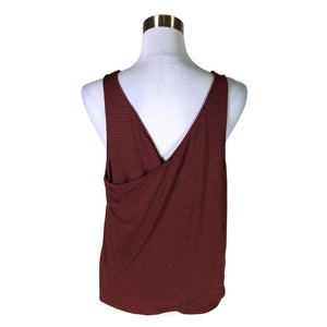 Unisex Manduka - Sporditopp, suurus 40 - Veinipunane (2)