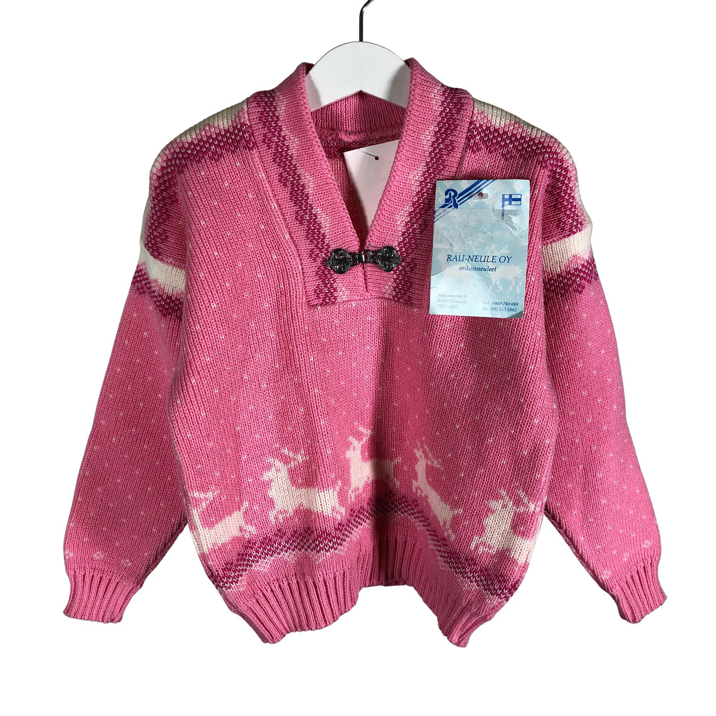 Unisex rau. Finland - Neulepaita, koko 122 - 128 -  (1)