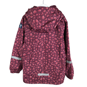 Unisex Polarn O. Pyret - Kevad-/sügisjope, suurus 134 - 140 - Veinipunane (2)