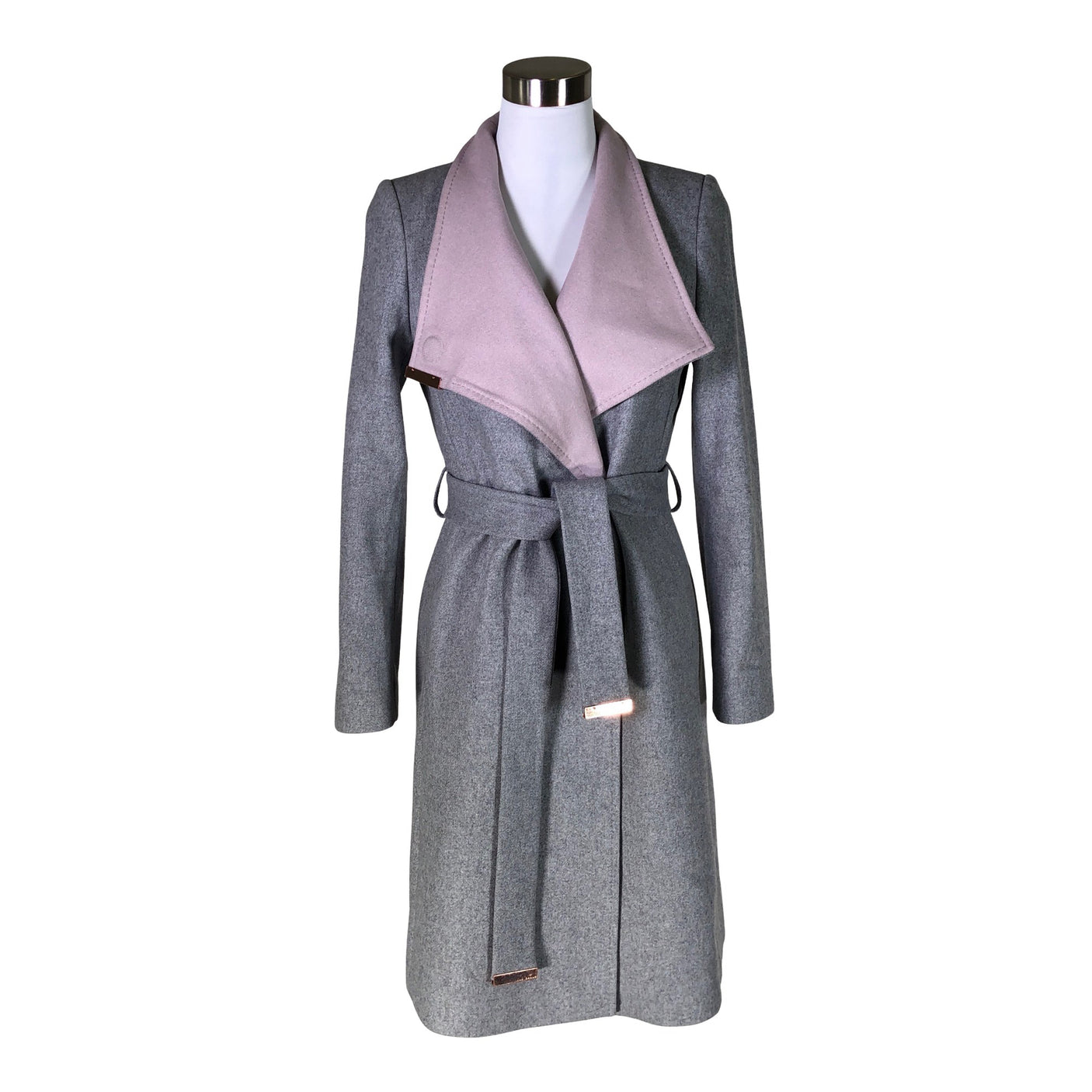 Unisex Ted Baker - Villane mantel, suurus 36 - Hall (3)