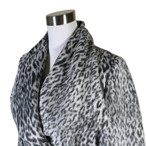 Unisex Betty Barclay - Kunstkarusnahast mantel, suurus 42 - Hall (3)