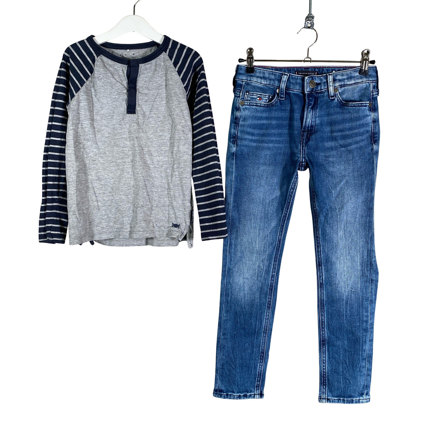 Unisex Tommy Hilfiger - Farkut, koko 134 - 140 -  (1)