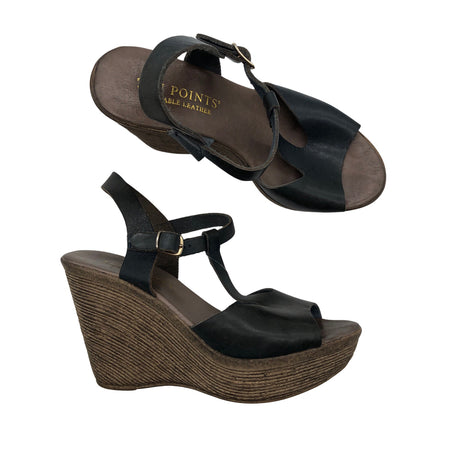 Unisex Ten Points - Kiilakorkosandaalit, koko 36 -  ()
