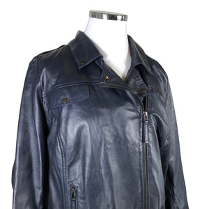Unisex Ulla Popken - Nahkatakki, koko 50 -  (3)