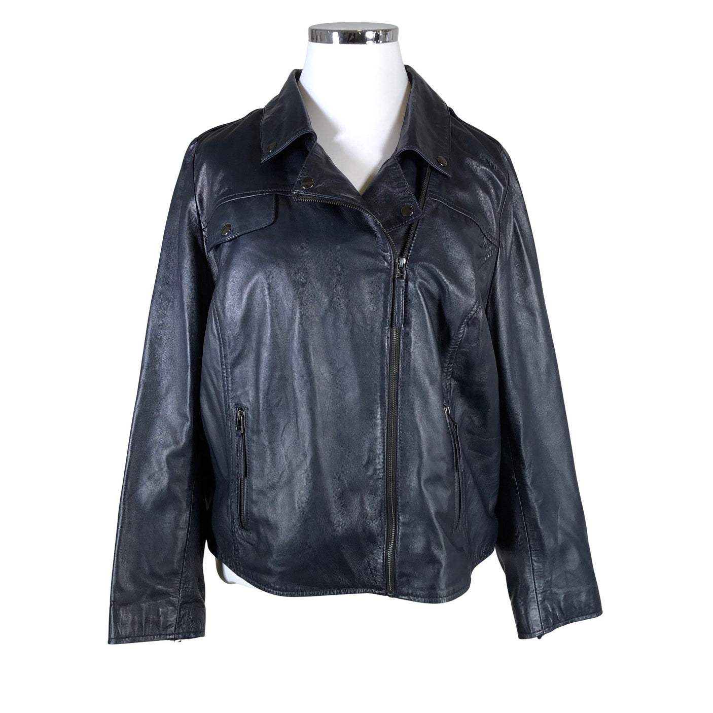 Unisex Ulla Popken - Nahkatakki, koko 50 -  (1)