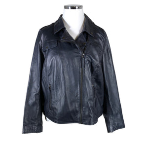 Unisex Ulla Popken - Nahkatakki, koko 50 -  (1)