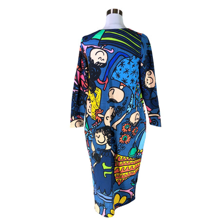 Unisex Virkkukoukkunen - Mekko, koko 36 -  (2)