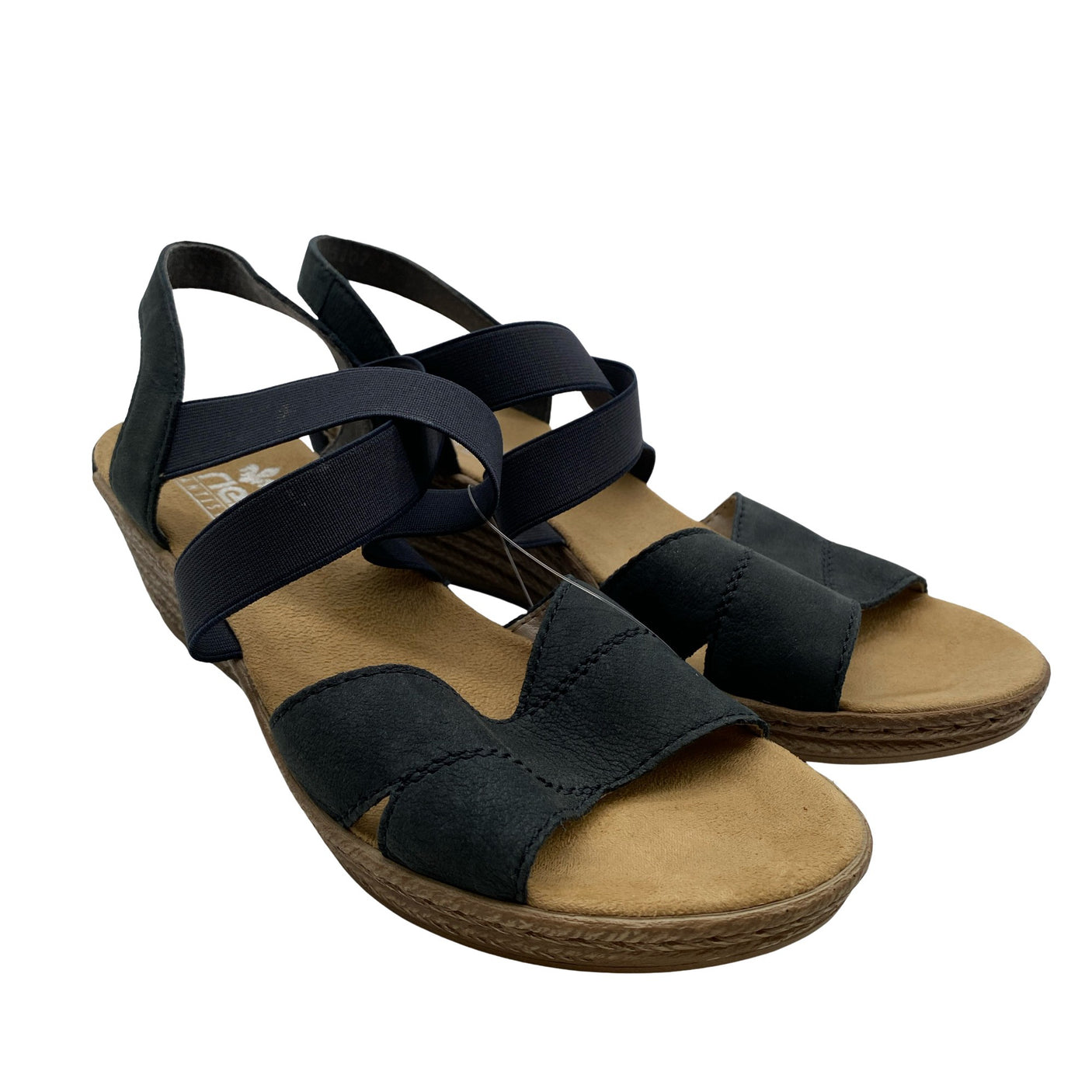 Unisex Rieker - Kiilakorkosandaalit, koko 38 -  (2)