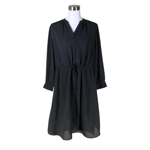 Unisex Selected - Õhuke kleit, suurus 40 - Must (1)