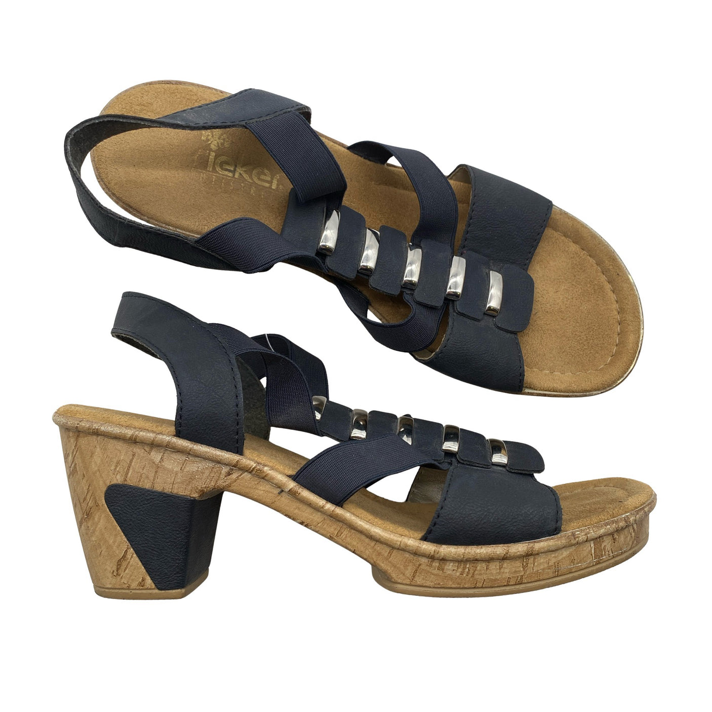 Unisex Rieker - Korolliset sandaalit, koko 39 -  (1)