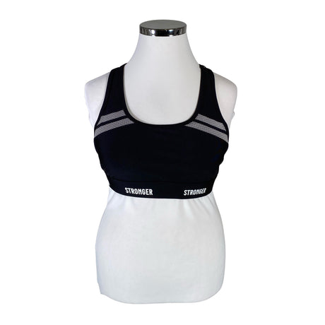 Unisex Stronger - Sporditopp, suurus 44 - Must ()