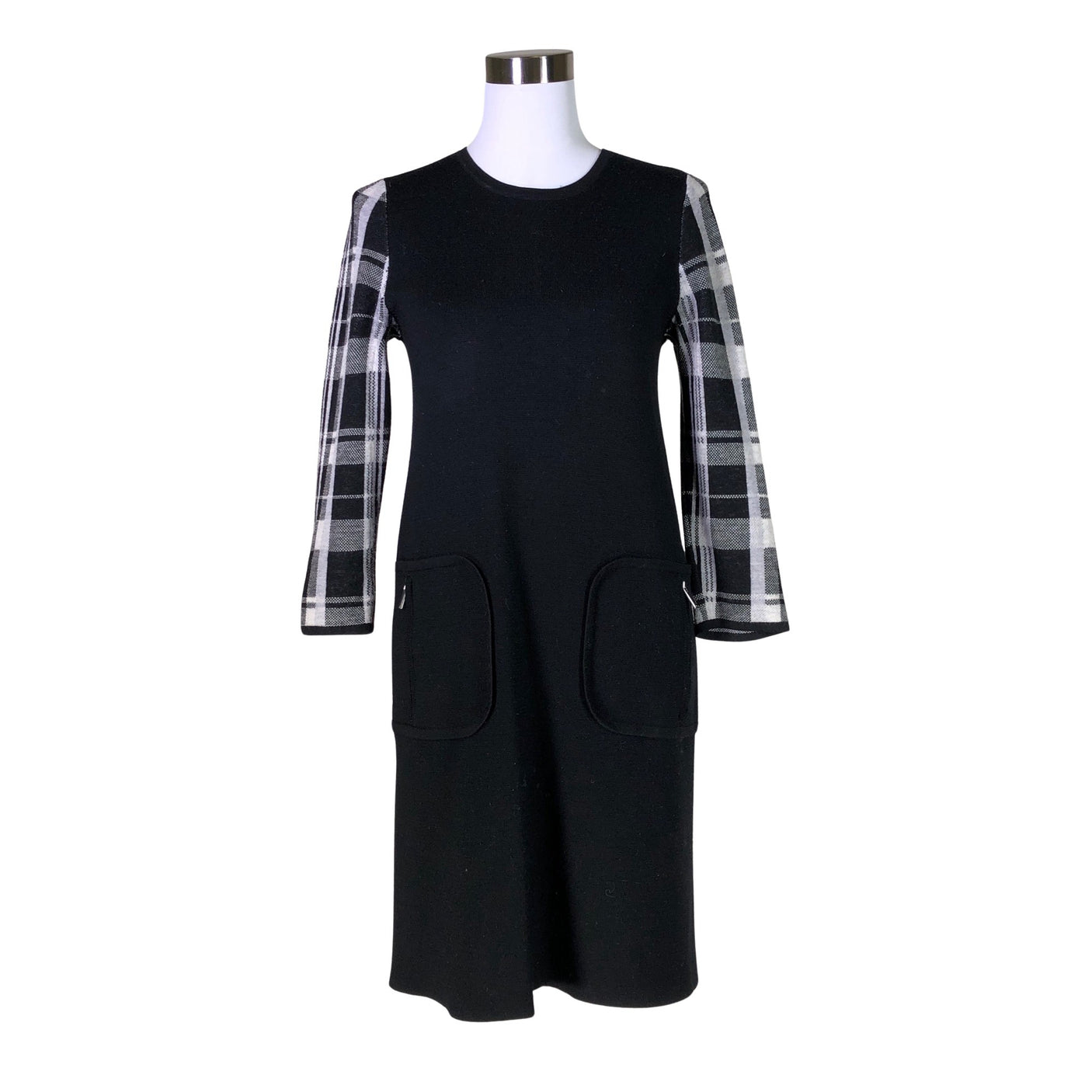 Unisex Karen Millen - Kootud kleit, suurus 38 - Must (1)