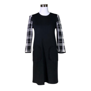 Unisex Karen Millen - Kootud kleit, suurus 38 - Must (1)