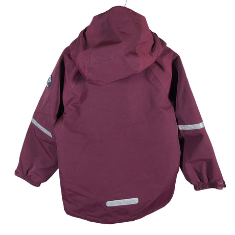 Unisex Polarn O. Pyret - Kevad-/sügisjope, suurus 116 - 122 - Veinipunane (2)