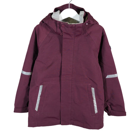 Unisex Polarn O. Pyret - Kevad-/sügisjope, suurus 116 - 122 - Veinipunane ()
