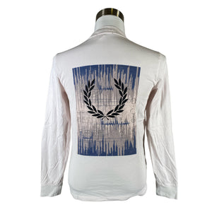 Unisex Fred Perry - Trikotaažist pluus, suurus S - Valge (2)