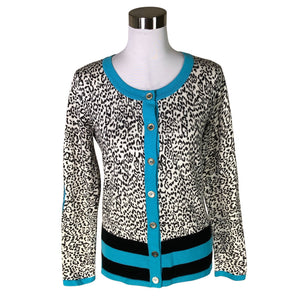 Unisex Signature - Kardigan, suurus 36 - Valge (1)