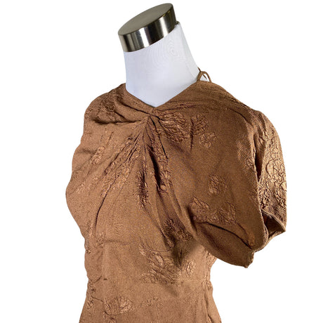 Unisex Marni - Lühikeste käistega pluus, suurus 40 - Pruun (2)