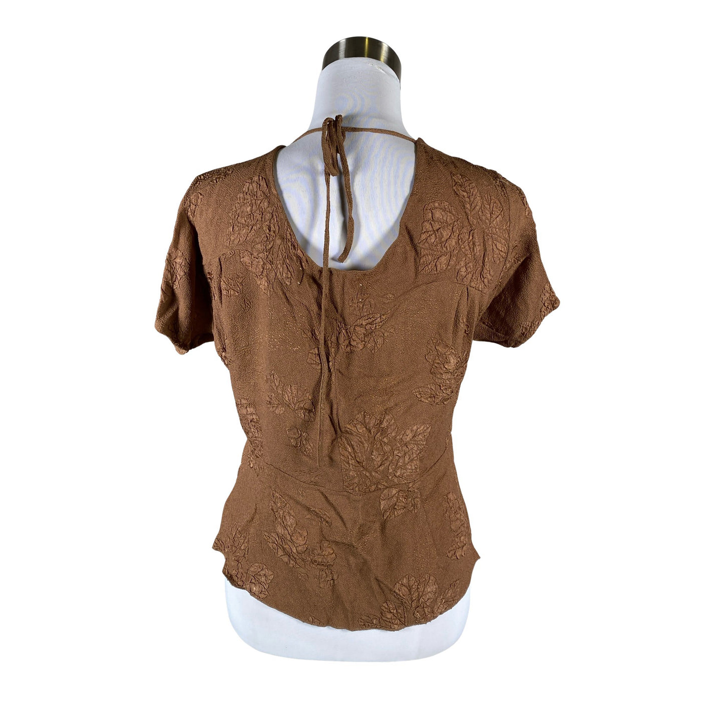 Unisex Marni - Lühikeste käistega pluus, suurus 40 - Pruun (3)