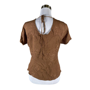 Unisex Marni - Lühikeste käistega pluus, suurus 40 - Pruun (3)