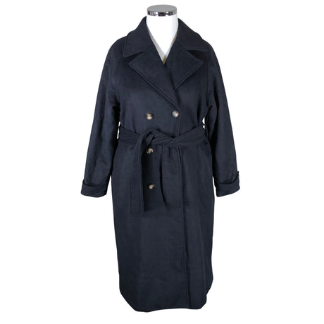 Unisex Kaffe - Villane mantel, suurus 42 - Sinine ()