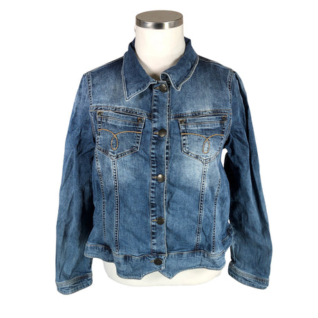 Unisex Zizzi - Farkkutakki, koko 46 -  ()