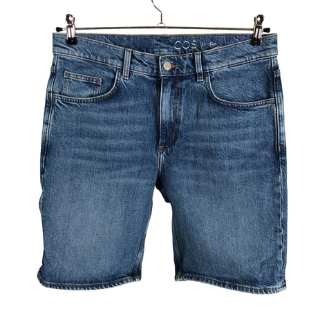Unisex COS - Teksast lühikesed püksid, suurus W31 - Sinine ()