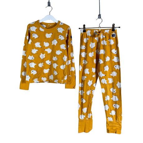 Unisex Polarn O. Pyret - Ööpesu, suurus 122 - 128 - Oranž ()