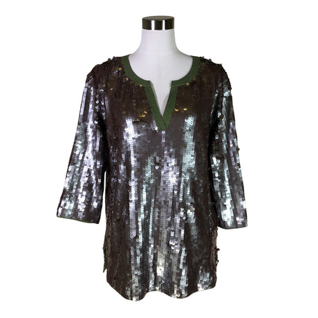 Unisex J.Crew - Pidulik pluus, suurus 36 - Pruun ()