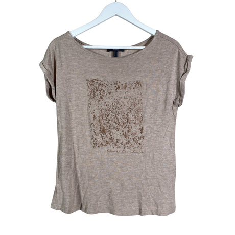 Unisex Esprit - T-särk, suurus 38 - Beige ()