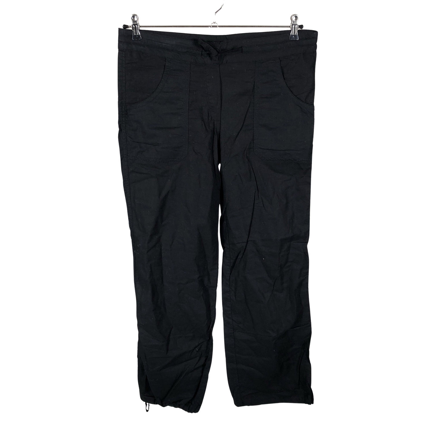 Unisex Lindex - Mittevenivad püksid, suurus 38 - Must (1)