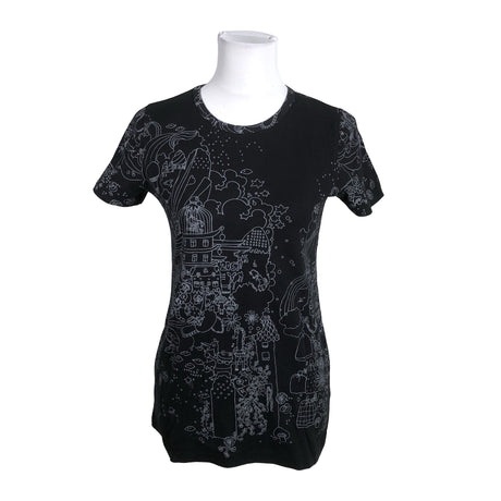 Unisex Nanso - T-särk, suurus 38 - Must ()