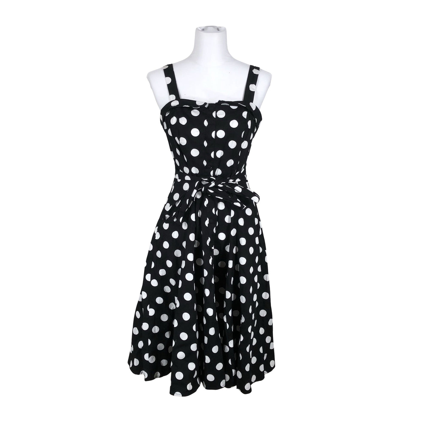 Unisex Hearts & Roses - Mitteveniv kleit, suurus 38 - Must (1)
