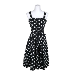 Unisex Hearts & Roses - Mitteveniv kleit, suurus 38 - Must (1)
